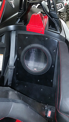 slingshot mtx polaris audio unveils custom each vehicles showcases